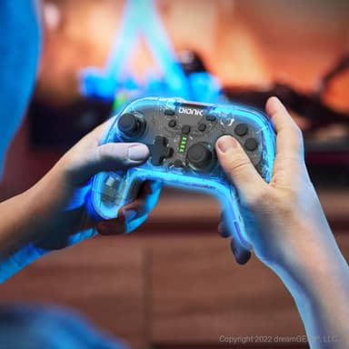 Bionik Neoglow trådlös spelkontroll för Nintendo Switch