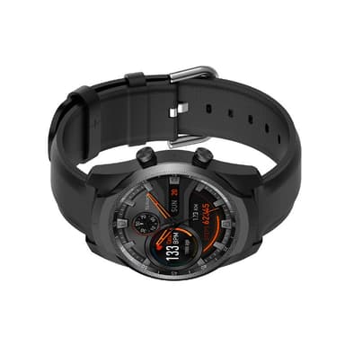 Silikonarmband för Ticwatch GTX/Pro Svart