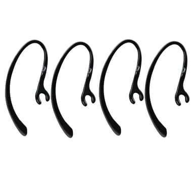 Öronkrokar för trådlöst Bluetooth-headset 6/7/8/9 mm Svart