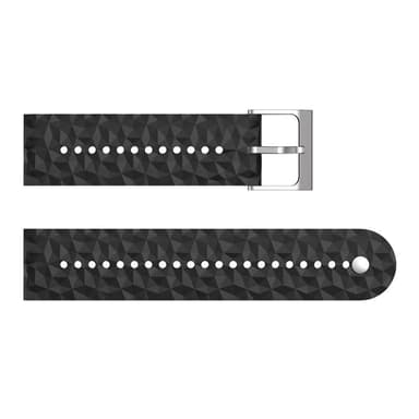 Silikonarmband för Suunto Watch Svart Suunto 24mm
