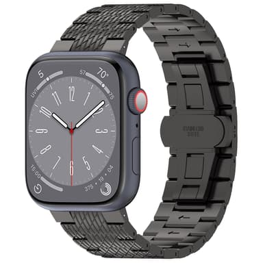 Strukturerad stålrem för Garmin Forerunner 165/165 Music/168/168 Music