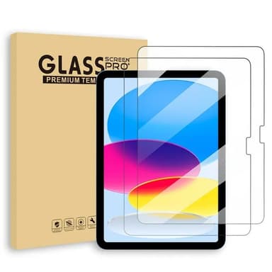 2.5D skärmskydd i härdat glas för iPad (2-pack) iPad Air1/Air2 9,7 tum