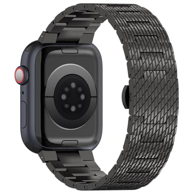 Strukturerad stålrem för Garmin Forerunner 165/165 Music/168/168 Music
