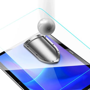 2.5D skärmskydd i härdat glas för iPad (2-pack) iPad Air1/Air2 9,7 tum
