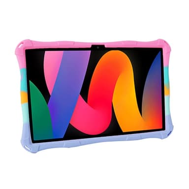 SKALO Xiaomi Redmi Pad SE Stöttåligt Armor Popit Silikon Skal - Rainbow
