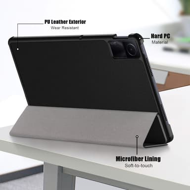 SKALO Xiaomi Redmi Pad SE Trifold Fodral - Svart