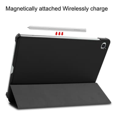 SKALO Samsung Tab S6 Lite Trifold Fodral - Svart