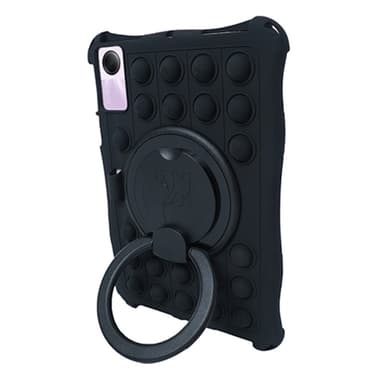 SKALO Xiaomi Redmi Pad SE Stöttåligt Armor Popit Silikon Skal - Svart
