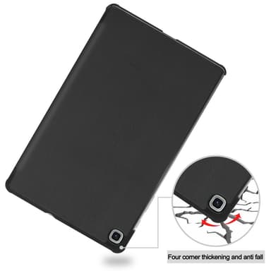 SKALO Samsung Tab S6 Lite Trifold Fodral - Svart