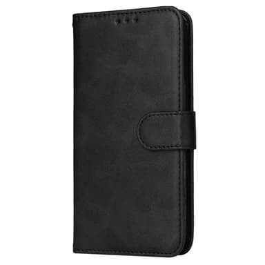 SKALO Xiaomi Redmi Note 13 Pro 5G PU-Läder Plånboksfodral - Svart