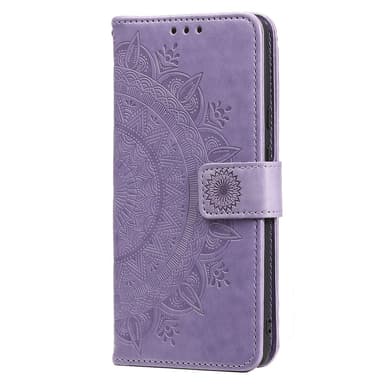 SKALO Samsung A54 5G Mandala Plånboksfodral - Lila