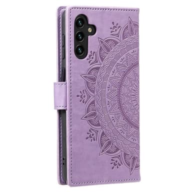 SKALO Samsung A54 5G Mandala Plånboksfodral - Lila