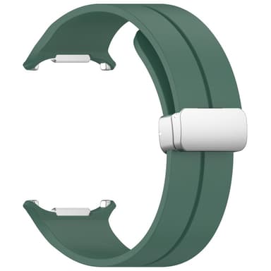 SKALO Silikonarmband metallspänne Samsung Watch Ultra 47mm - Grön