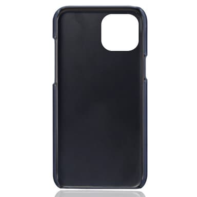 SKALO iPhone 14 Plus PU-Läder Korthållare Skal - Blå