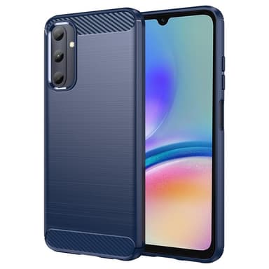 SKALO Samsung A05s 4G Armor Carbon Stöttåligt TPU-skal - Blå