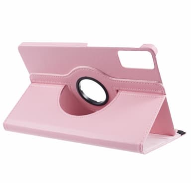 SKALO Xiaomi Redmi Pad SE 360 Litchi Fodral - Rosa