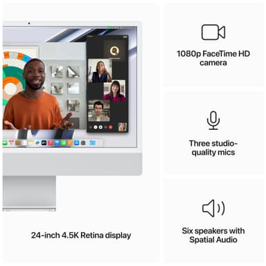 iMac 24" M3 8/8/256 (silver)