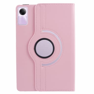SKALO Xiaomi Redmi Pad SE 360 Litchi Fodral - Rosa