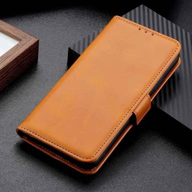 SKALO OnePlus Nord 3 5G / Ace 2V Premium Plånboksfodral - Ljusbrun