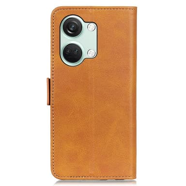 SKALO OnePlus Nord 3 5G / Ace 2V Premium Plånboksfodral - Ljusbrun