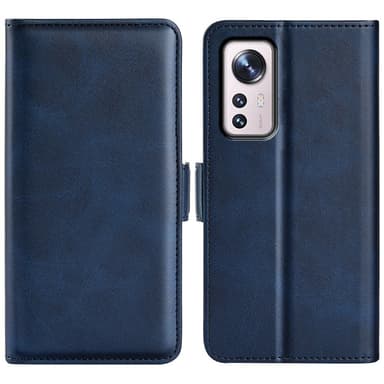 SKALO Xiaomi 12 Premium Plånboksfodral - Blå