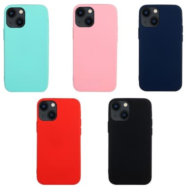 SKALO iPhone 14 Ultratunn TPU-Skal - Blå