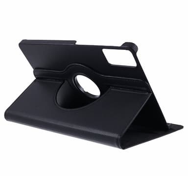 SKALO Xiaomi Redmi Pad SE 360 Litchi Fodral - Svart