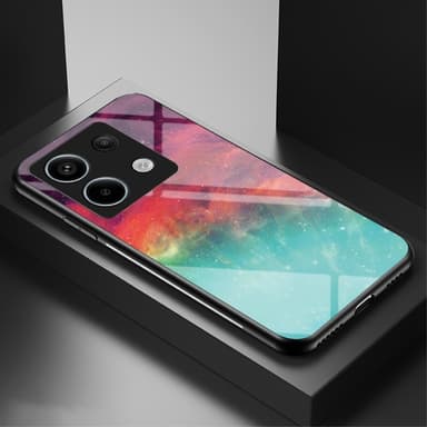 SKALO Xiaomi Redmi Note 13 Pro 5G Sky Härdat Glas TPU-skal - Motiv 1