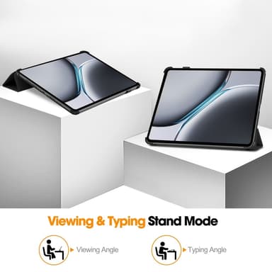 SKALO OnePlus Pad 2 Trifold Fodral - Svart