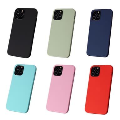 SKALO iPhone 15 Pro Ultratunn TPU-Skal - Mörkblå
