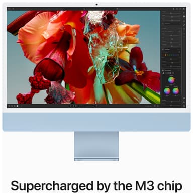 iMac 24" M3 8/8/256 (blå)