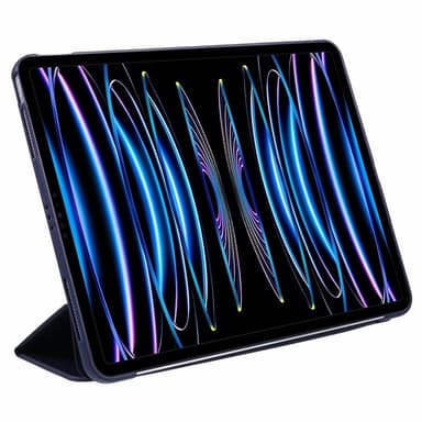 SKALO iPad Pro 12.9 (Gen 4/5/6) Trifold Fodral - Mörkblå