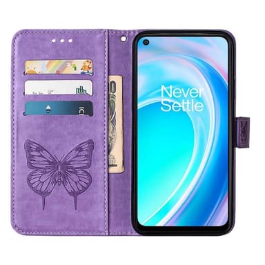 SKALO OnePlus Nord CE 2 Lite 5G Mandala Plånboksfodral - Lila