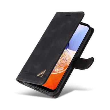 SKALO Samsung A54 5G Plånboksfodral i PU-Läder - Svart