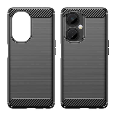 SKALO OnePlus Nord CE 3 Lite 5G Armor Carbon Stöttåligt TPU-skal - Svart