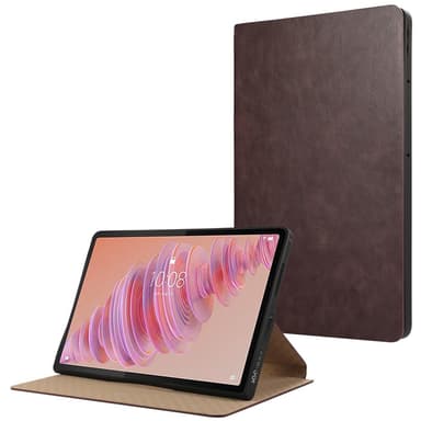 SKALO Lenovo Tab Plus 11.5"" PU-Läder TPU Fodral - Brun