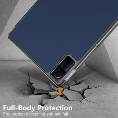 SKALO Xiaomi Redmi Pad SE Trifold Fodral - Mörkblå