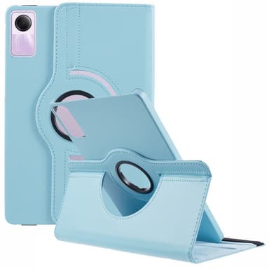 SKALO Xiaomi Redmi Pad SE 360 Litchi Fodral - Turkos