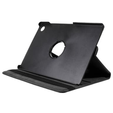 SKALO Samsung Tab A9+ 360 Litchi Fodral - Svart