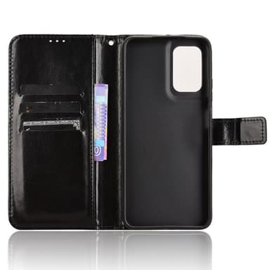SKALO Motorola Moto G35 5G PU-Läder Plånboksfodral - Svart