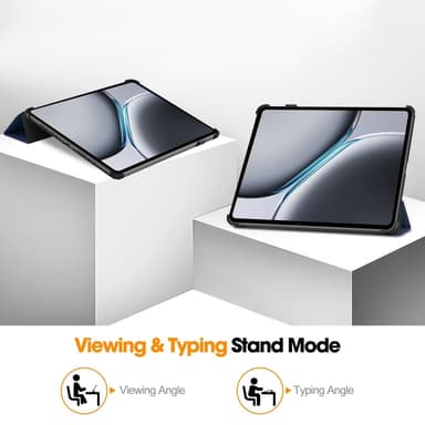 SKALO OnePlus Pad 2 Trifold Fodral - Mörkblå