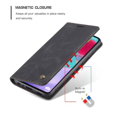 CaseMe Samsung A52/A52s Plånboksfodral - Svart