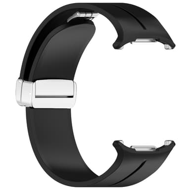 SKALO Silikonarmband metallspänne Samsung Watch Ultra 47mm - Svart