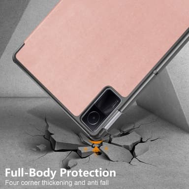 SKALO Xiaomi Redmi Pad SE Trifold Fodral - Roséguld