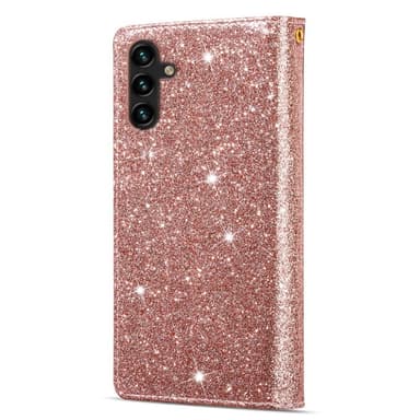 Till Samsung Galaxy A16 5G / A16 4G Fodral Starry Sky - Rose Gold