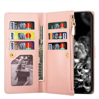 Till Samsung Galaxy A16 5G / A16 4G Fodral Starry Sky - Rose Gold