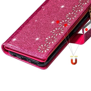 Till Samsung Galaxy A16 5G / A16 4G Fodral Starry Sky - Rose