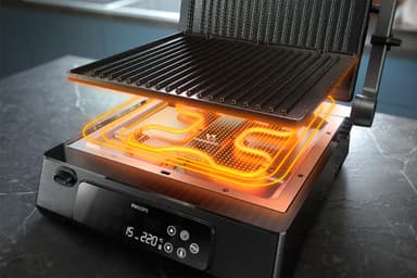 Philips 7000 Series elgrill HD6307/70 (svart)