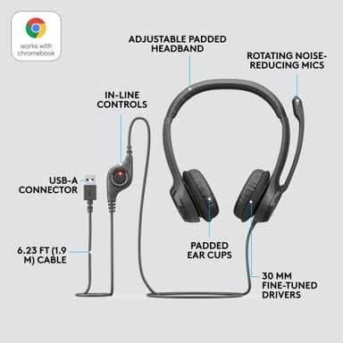 Logitech USB Headset H390