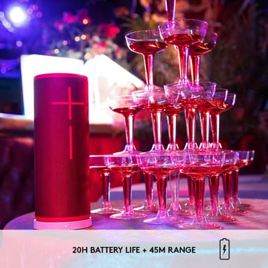 Ultimate Ears Megaboom 3 trådlös högtalare (röd)